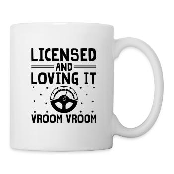 Driving License Passed New Driver Permit Driving S - Mug - white - Right