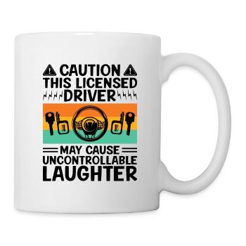 Driving License Passed New Driver Permit Driving S - Mug - white - Right