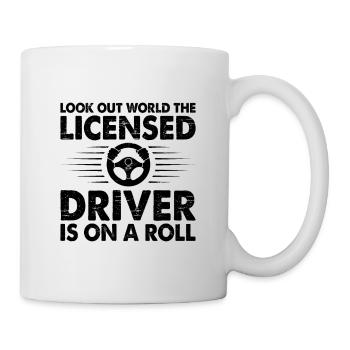 Driving License Passed New Driver Permit Driving S - Mug - white - Right