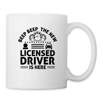 Driving License Passed New Driver Permit Driving S - Mug - white - Right
