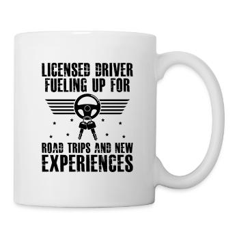 Driving License Passed New Driver Permit Driving S - Mug - white - Right