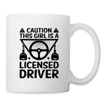Driving License Passed New Driver Permit Driving S - Mug - white - Right