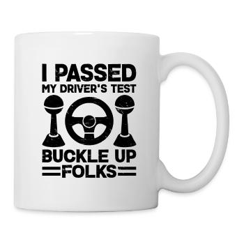 Driving License Passed New Driver Permit Driving S - Mug - white - Right