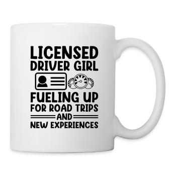 Driving License Passed New Driver Permit Driving S - Mug - white - Right
