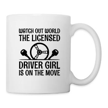 Driving License Passed New Driver Permit Driving S - Mug - white - Right