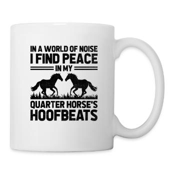 American Quarter Horse Equestrian Horse Lover Hors - Mug - white - Right