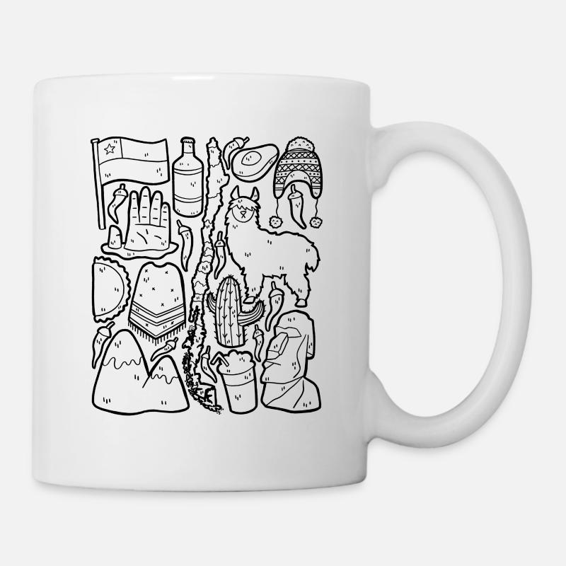 Chile - Tasse - Weiß