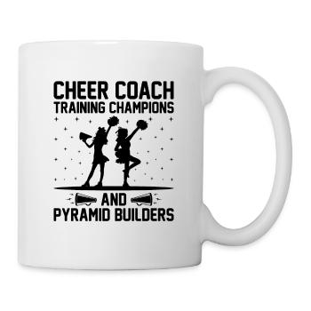 Cheerleading Coach Cheer Coach Cheerleader Cheer T - Mug - white - Right