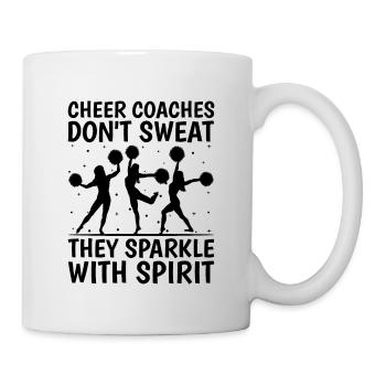 Cheerleading Coach Cheer Coach Cheerleader Cheer T - Mug - white - Right