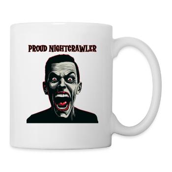 Homme à l’air fou, Proud Nightcrawler - Mug blanc - blanc - Droite