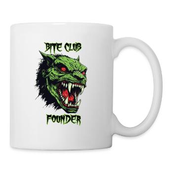 Ork, Dämon, Bite Club Gründer - Tasse - Weiß - Rechts