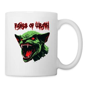 Orc démoniaque, de colère - Mug blanc - blanc - Droite
