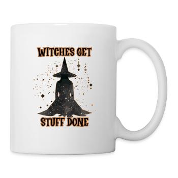 Witches Get Stuff, Halloween Done, - Mug - white - Right
