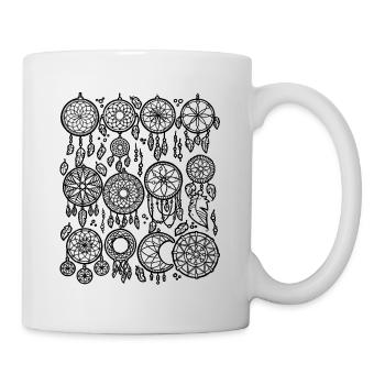 Traumfänger - Tasse - Weiß - Rechts