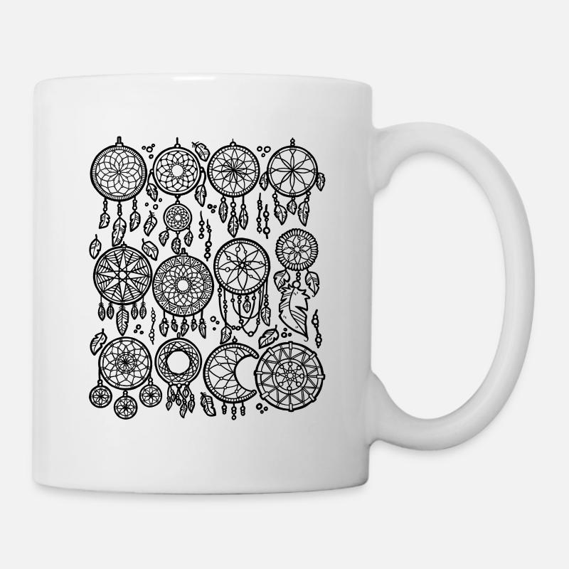Attrape-rêves - Mug blanc - blanc
