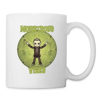 Vibrations monstrueuses, monstre Franken - Mug blanc - blanc - Droite
