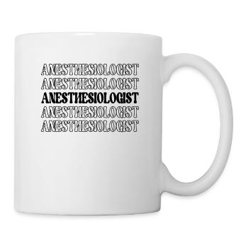 Anesthésiologiste Anesthésie Anesthésiologie CMA - Mug blanc - blanc - Droite