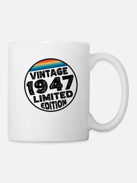 Limited Edition since 1947 Birthday Gift - Mug - white