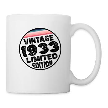 Édition limitée depuis 1933 Cadeau d’anniversaire - Mug blanc - blanc - Droite