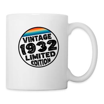 Édition limitée depuis 1932 Cadeau d’anniversaire - Mug blanc - blanc - Droite