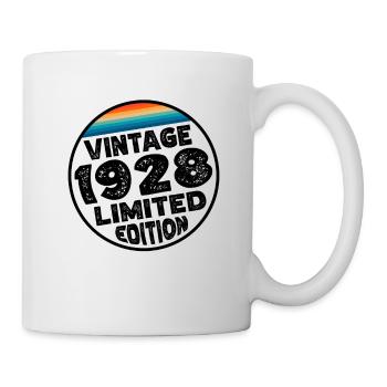 Édition limitée depuis 1928 Cadeau d’anniversaire - Mug blanc - blanc - Droite