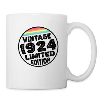 Edition Limitée depuis 1924 Cadeau d’anniversaire - Mug blanc - blanc - Droite