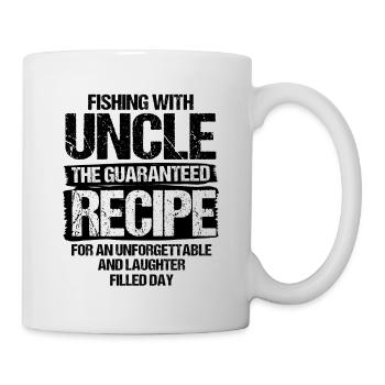 Pêche Oncle Pêcheur Oncles Drôle Poisson Parfait - Mug blanc - blanc - Droite