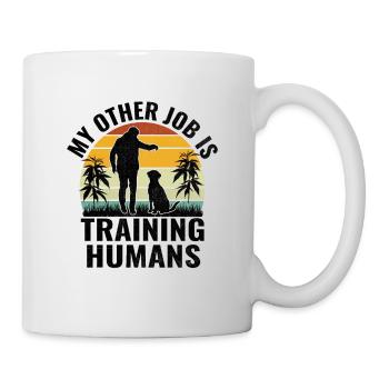 Dresseur de chiens Formation de chiens Chiens Soins pour animaux de compagnie Pr - Mug blanc - blanc - Droite