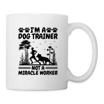 Dresseur de chiens Formation de chiens Chiens Soins pour animaux de compagnie Pr - Mug blanc - blanc - Droite