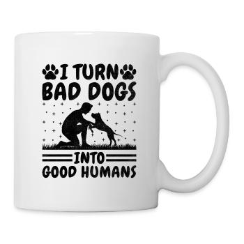 Dresseur de chiens Formation de chiens Chiens Soins pour animaux de compagnie Pr - Mug blanc - blanc - Droite