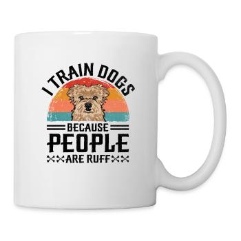 Dresseur de chiens Formation de chiens Chiens Soins pour animaux de compagnie Pr - Mug blanc - blanc - Droite