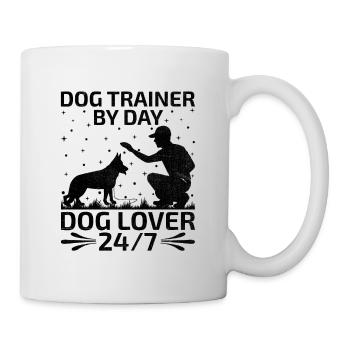 Dresseur de chiens Formation de chiens Chiens Soins pour animaux de compagnie Pr - Mug blanc - blanc - Droite