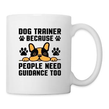 Dresseur de chiens Formation de chiens Chiens Soins pour animaux de compagnie Pr - Mug blanc - blanc - Droite