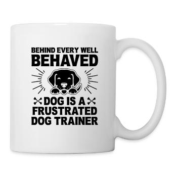 Dresseur de chiens Formation de chiens Chiens Soins pour animaux de compagnie Pr - Mug blanc - blanc - Droite