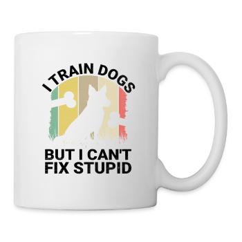 Dresseur de chiens Formation de chiens Chiens Soins pour animaux de compagnie Pr - Mug blanc - blanc - Droite