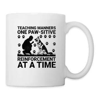Dresseur de chiens Dressage de chiens Dressage de chiens Soins aux animaux de compagnie Pr - Mug blanc - blanc - Droite