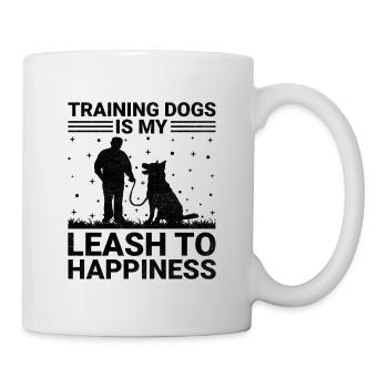 Dresseur de chiens Dressage de chiens Dressage de chiens Soins aux animaux de compagnie Pr - Mug blanc - blanc - Droite