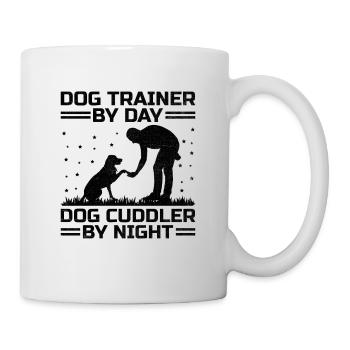 Dresseur de chiens Dressage de chiens Dressage de chiens Soins aux animaux de compagnie Pr - Mug blanc - blanc - Droite