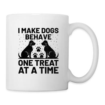 Dresseur de chiens Dressage de chiens Dressage de chiens Soins aux animaux de compagnie Pr - Mug blanc - blanc - Droite