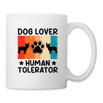Dresseur de chiens Dressage de chiens Dressage de chiens Soins aux animaux de compagnie Pr - Mug blanc - blanc - Droite