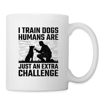 Dresseur de chiens Dressage de chiens Dressage de chiens Soins aux animaux de compagnie Pr - Mug blanc - blanc - Droite