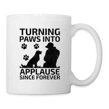 Dresseur de chiens Dressage de chiens Dressage de chiens Soins aux animaux de compagnie Pr - Mug blanc - blanc - Droite