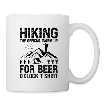 Hiking Hiker Nature Trekking Outdoor Mountaineerin - Mug - white - Right
