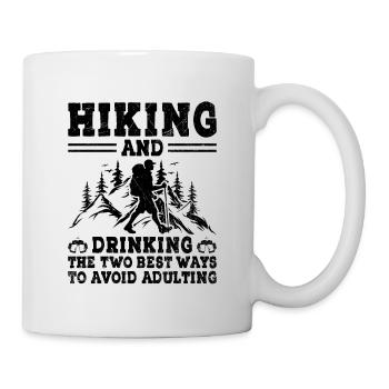 Randonnée Randonnée en plein air Alpinisme Trekking Natur - Mug blanc - blanc - Droite