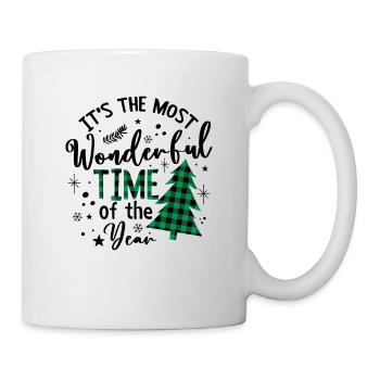 It's The Most Wonderful Time Of The Year - Tasse - Weiß - Rechts