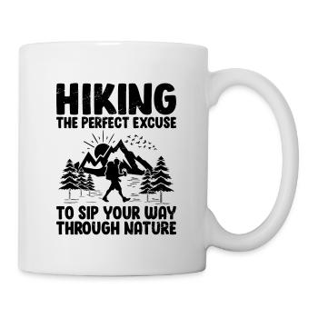 Randonnée Randonnée en plein air Alpinisme Trekking Natur - Mug blanc - blanc - Droite