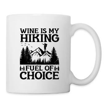 Hiking Nature Trekking Mountaineering Hiker Outdoo - Mug - white - Right