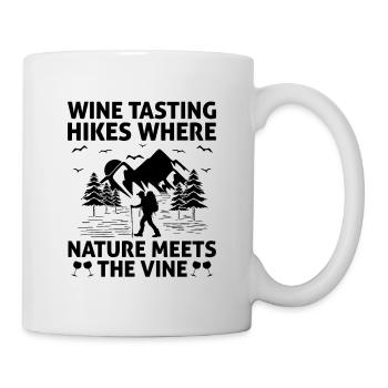 Randonnée Nature Alpinisme Trekking Randonnée en plein air - Mug blanc - blanc - Droite