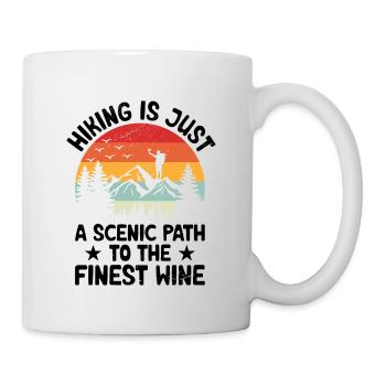 Randonnée Nature Alpinisme Trekking Randonnée en plein air - Mug blanc - blanc - Droite