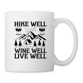 Hiking Nature Mountaineering Trekking Outdoor Hike - Mug - white - Right